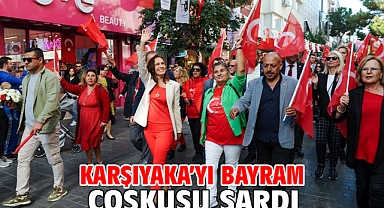 Karşıyaka'yı bayram coşkusu sardı!
