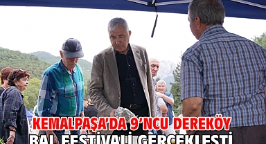 Kemalpaşa'da 9'ncu Dereköy Bal Festivali Gerçekleşti