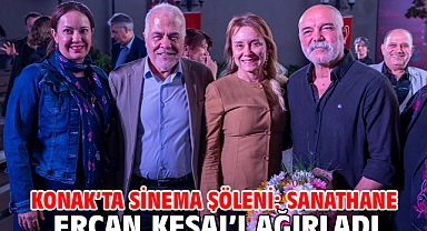 Konak’ta sinema şöleni: Sanathane Ercan Kesal’ı ağırladı