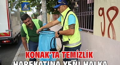 Konak’ta temizlik harekatına yeni halka