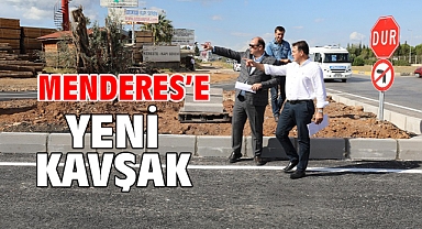 Menderes’e Yeni Kavşak