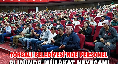 Torbalı Belediyesi’nde personel alımında mülakat heyecanı