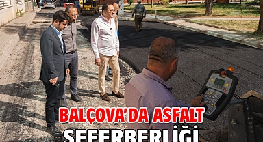 Balçova’da asfalt seferberliği
