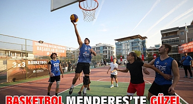 Basketbol Menderes'te Güzel