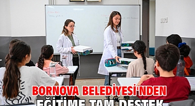Bornova Belediyesi'nden eğitime tam destek!