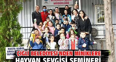 Çiğli Belediyesi'nden Miniklere Hayvan Sevgisi Semineri