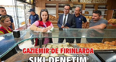 Gaziemir'de fırınlarda sıkı denetim