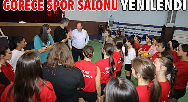 Görece Spor Salonu Yenilendi