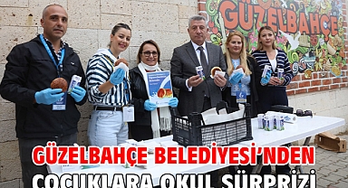 Güzelbahçe Belediyesi’nden Çocuklara Okul Sürprizi