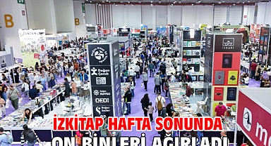 İZKİTAP hafta sonunda on binleri ağırladı