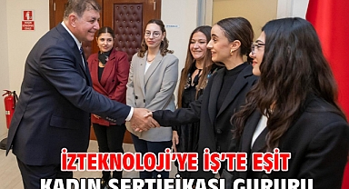 İZTEKNOLOJİ’ye İş’te Eşit Kadın sertifikası gururu