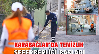 Karabağlar’da Temizlik Seferberliği Başladı
