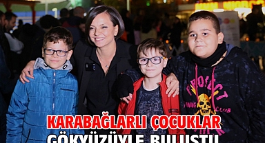 Karabağlarlı çocuklar gökyüzüyle buluştu