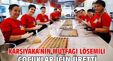 Karşıyaka’nın mutfağı lösemili çocuklar için üretti