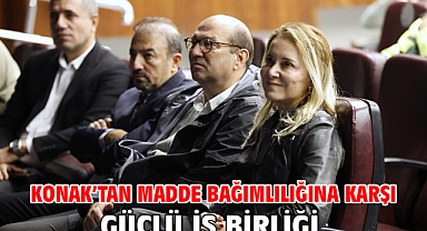 Konak’tan madde bağımlılığına karşı güçlü iş birliği