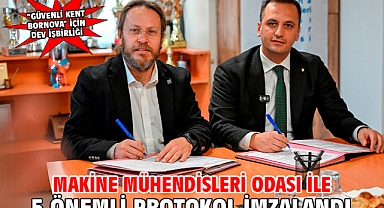 Makine Mühendisleri Odası ile 5 önemli protokol imzalandı