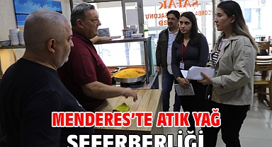 Menderes’te Atık Yağ Seferberliği