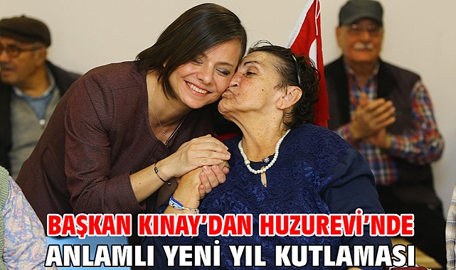 Başkan Kınay’dan Huzurevi’nde anlamlı yeni yıl kutlaması
