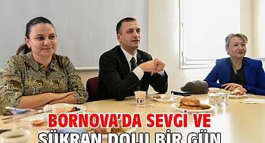 Bornova’da sevgi ve şükran dolu bir gün