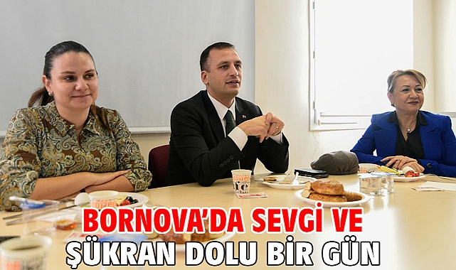 Bornova’da sevgi ve şükran dolu bir gün