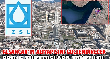 Alsancak'ın altyapısını güçlendirecek proje yurttaşlara tanıtıldı