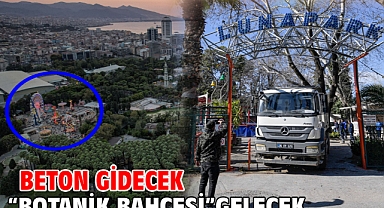 Beton gidecek “botanik bahçesi” gelecek