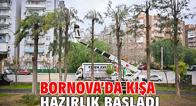 Bornova’da kışa hazırlık başladı