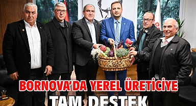 Bornova’da yerel üreticiye tam destek 