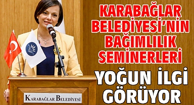 Karabağlar Belediyesi’nin bağımlılık seminerleri yoğun ilgi görüyor
