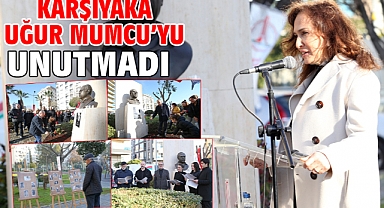 Karşıyaka Uğur Mumcu’yu unutmadı