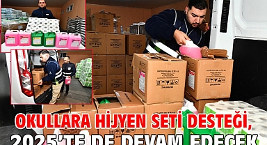 Okullara hijyen seti desteği, 2025’te de devam edecek