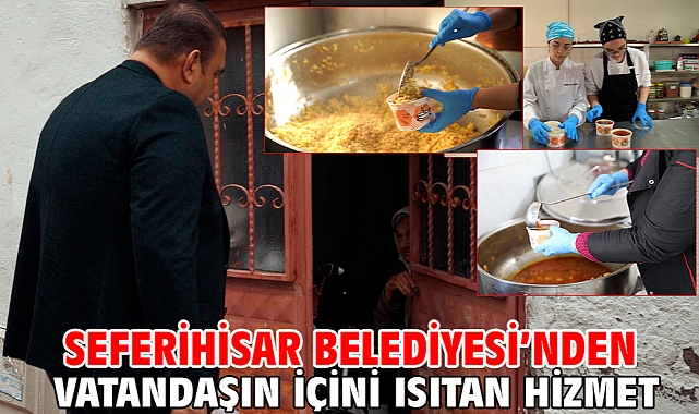 Seferihisar Belediyesi’nden vatandaşın içini ısıtan hizmet