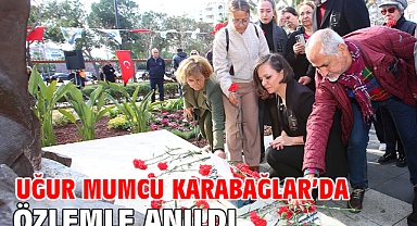 Uğur Mumcu Karabağlar’da özlemle anıldı