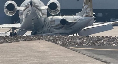 ABD'de özel jet pistten çıkarak başka bir jetle çarpıştı: 1 ölü