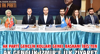 AK Parti Gençlik Kolları Genel Başkanı İbiş’ten AK Gençlik İzmir’e ilk ziyaret