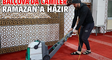 Balçova’da camiler Ramazan’a hazır