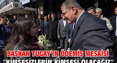 Başkan Tugay'ın Ödemiş mesaisi