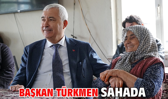 Başkan Türkmen Sahada