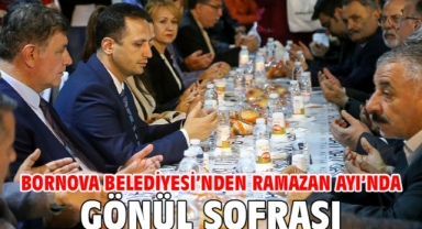 Bornova Belediyesi’nden Ramazan Ayı’nda gönül sofrası