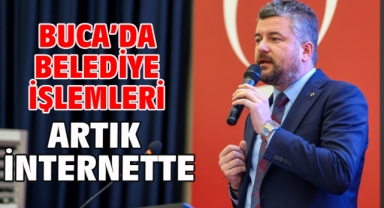 Buca’da belediye işlemleri artık internette