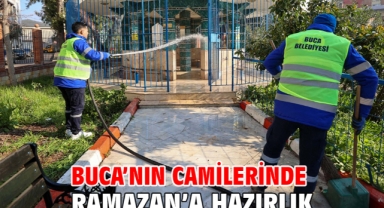 Buca’nın camilerinde Ramazan’a hazırlık