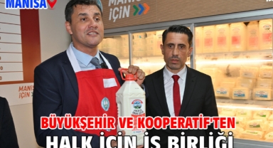 Büyükşehir ve Kooperatif'ten Halk için İş Birliği
