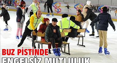 Buz pistinde engelsiz mutluluk!