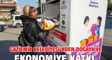 Gaziemir Belediyesi’nden doğaya ve ekonomiye katkı