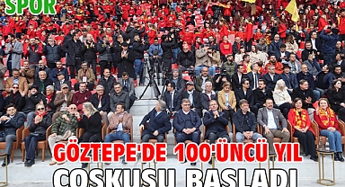 Göztepe'de 100'üncü yıl coşkusu başladı