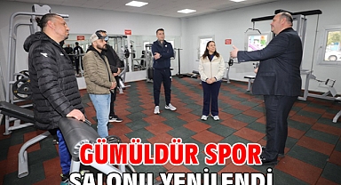 Gümüldür Spor Salonu Yenilendi