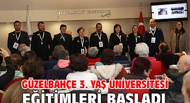 Güzelbahçe 3. Yaş Üniversitesi Eğitimleri Başladı