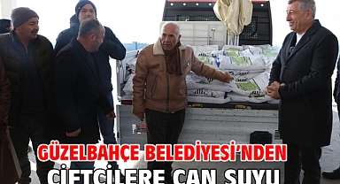 Güzelbahçe Belediyesi’nden Çiftçilere Can Suyu