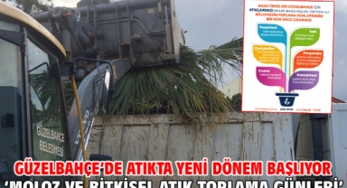 Güzelbahçe’de Atıkta Yeni Dönem Başlıyor ‘Moloz ve bitkisel atık toplama günleri’