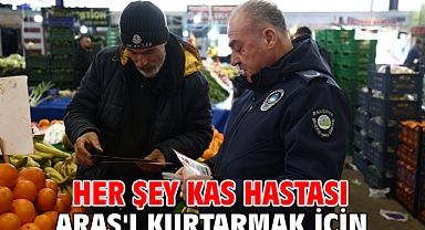 Her şey kas hastası Aras'ı kurtarmak için